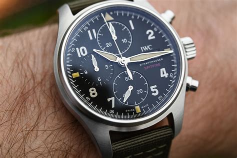 iwc spitfire 41mm|iwc spitfire chrono.